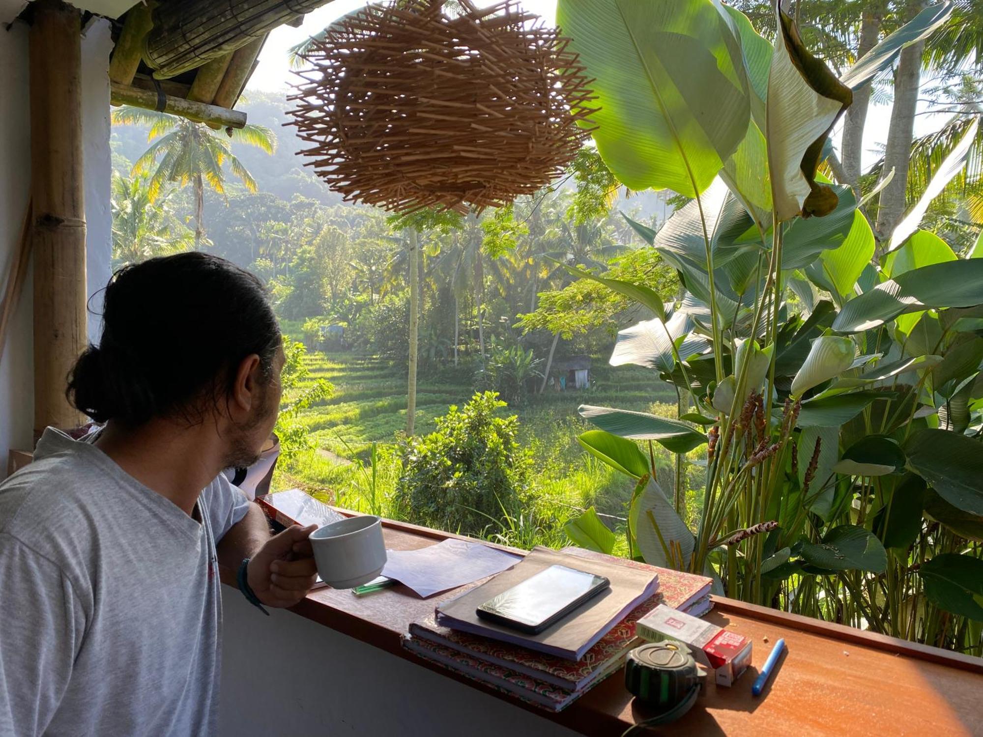 Bed and Breakfast Gladak Di Uma Bali à Sidemen  Extérieur photo